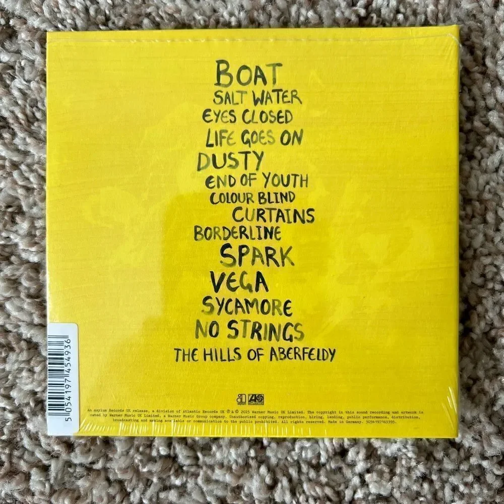 ED SHEERAN SUBTRACT CD WITH HAND SIGNED ART CARD AUTOGRAPH